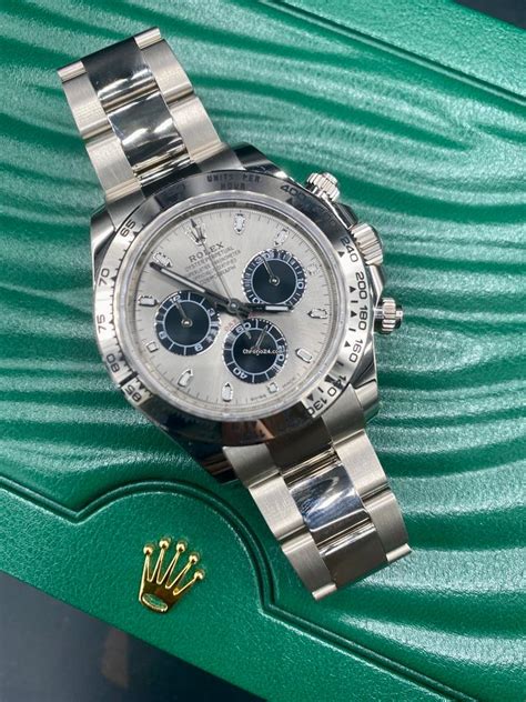 rolex daytona weissgold 116509|Rolex daytona oysterflex price.